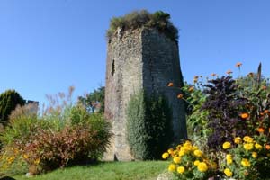 Une ancienne tour du chateau